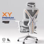 Drogo Neoflex Ergonomic Office Chair for Work from Home Heavy Duty Metal Base - Image 20