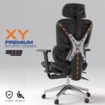 Drogo Neoflex Ergonomic Office Chair for Work from Home Heavy Duty Metal Base - Image 2