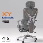 Drogo Neoflex Ergonomic Office Chair for Work from Home Heavy Duty Metal Base - Image 11