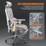 Drogo Neoflex Ergonomic Office Chair for Work from Home Heavy Duty Metal Base - Image 23