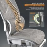 Drogo Neoflex Ergonomic Office Chair for Work from Home Heavy Duty Metal Base - Image 24