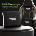 Drogo Phantom Ergonomic Gaming Chair with Premium PU Leather, Adjustable Neck - Image 45