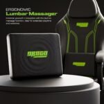 Drogo Phantom Ergonomic Gaming Chair with Premium PU Leather, Adjustable Neck - Image 34