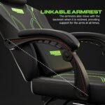 Drogo Phantom Ergonomic Gaming Chair with Premium PU Leather, Adjustable Neck - Image 35