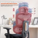 Drogo Opulent Ergonomic Office Chair for Work from Home - Image 21