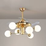 Bellus Chandelier Ceiling Fan with Remote Control - Image 3