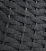 Cloyd Double Seater Hanging Swing With Stand For Balcony, Garden Swing (Grey) Braid & Rope - Image 4