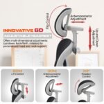 Drogo Opulent Ergonomic Office Chair for Work from Home - Image 5