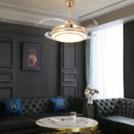 La Tarte Chandelier Ceiling Fan with Remote Control - Image 2