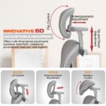 Drogo Opulent Ergonomic Office Chair for Work from Home - Image 14