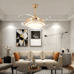 La Tarte Chandelier Ceiling Fan with Remote Control - Image 8