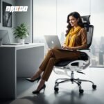 Drogo Ergonex Ergonomic Office Chair For Work From Home With Breathable Mesh - Image 18