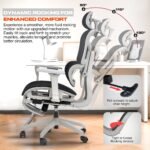 Drogo Opulent Ergonomic Office Chair for Work from Home - Image 7