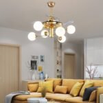 Bellus Chandelier Ceiling Fan with Remote Control - Image 2