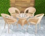 Boss Outdoor Patio Seating Set 4 Chairs and 1 Table Set - Image 10