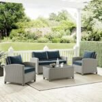 Porch Outdoor Sofa Set 2 Seater, 2 Single seater and 1 Center Table