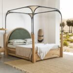 Andaman Narcodam Canopy Queen Size Bed