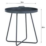 Faux Outdoor Patio Seating Set 2 Chairs and 1 Table Setc(Grey) Braided & Rope - Image 10