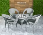 Boss Outdoor Patio Seating Set 4 Chairs and 1 Table Set - Image 7