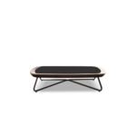 Alano Outdoor Garden Balcony Sofa Set 3 Seater, 2 Single Seater 1 Ottoman and 1 Center Table Set Braid & Rope (Grey) - Image 2