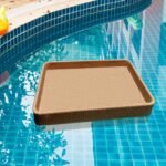 Alarico Luxury Floating Serving Tray For Swimming Pool -Honey ( Rectangle ) - Image 3