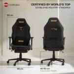 Drogo Titan Ultra Ergonomic Gaming Chair with Soft Weave Mesh Fabric - Image 12