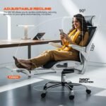 Drogo Ergonex Ergonomic Office Chair For Work From Home With Breathable Mesh - Image 23