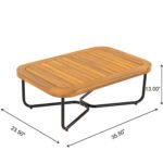 Arria Outdoor Garden Balcony Sofa Set 2 Seater,4 Single Seater With 1 Table Set, Braid & Rope (Grey + Grey) - Image 9