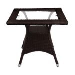 Bloom Outdoor Patio Seating Set 4 Chairs and 1 Table Set - Image 5