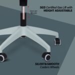 Drogo Marshal Lite Ergonomic Office Chair for Work from Home, High Back Computer Chair - Image 22