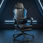 Drogo Phantom Ergonomic Gaming Chair with Premium PU Leather, Adjustable Neck - Image 17