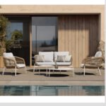 Seibi Outdoor Garden Balcony Sofa Set 2 Seater , 2 Single Seater 2 Center Table Set Braided and Rope - Image 10