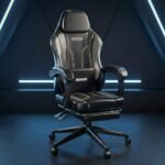 Drogo Phantom Ergonomic Gaming Chair with Premium PU Leather, Adjustable Neck - Image 43