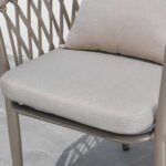 Ayla Outdoor Patio Seating Set 2 Chairs and 1 Table Set (Beige) - Image 3