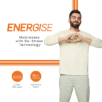 Boltt Plus Spring Mattress with Euro Top - Image 4