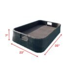 Jaime Luxury Floating Serving Tray For Swimming Pool -  Brown ( Rectangle ) - Image 5