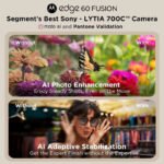 Motorola edge 60 Fusion 5G | 12GB+256GB | Pantone Mykonos Blue - Image 5