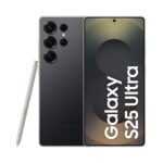 Samsung Galaxy S25 Ultra 5G Smartphone with Galaxy AI (Titanium Silverblue, 12GB RAM, 512GB Storage), Titanium Frame, Snapdragon 8 Elite, 200 MP Camera with ProVisual Engine and 5000mAh Battery