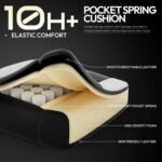 Drogo Phantom Ergonomic Gaming Chair with Premium PU Leather, Adjustable Neck - Image 28