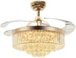 Crystal Chandelier Ceiling Fan with Remote Control - Image 6