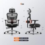 Drogo SitSmart Ergonomic Office Chair for Work from Home - Image 14