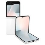 Samsung Galaxy Z Flip7 FE 5G Smartphone with Galaxy AI (Black, 8GB RAM, 256GB Storage), Ultra Sleek Compact Design, 50MP High-Resolution FlexCam, Long-Lasting 4000 mAh Battery, All-New One UI 8