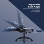 Drogo Racer Ergonomic Gaming Chair with 7 Way Adjustable Seat & Full Reclining Back Footrest - Image 7