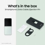 Samsung Galaxy Z Flip5 5G AI Smartphone (Mint, 8GB RAM, 256GB Storage) - Image 12