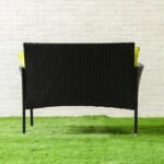 Hamper Outdoor Sofa Set 2 Seater , 2 Single seater and 1 Center Table Set (Black) - Image 8