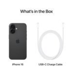 iPhone 16 128 GB: 5G Mobile Phone with Camera Control, A18 Chip and a Big Boost in Battery Life. Works with AirPods; Black - Image 18