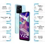 Vivo Y22 (Metaverse Green, 4GB RAM, 128GB Storage) with No Cost EMI - Image 2