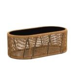 Willa Outdoor Sofa Set 2 Seater , 2 Single seater and 1 Center Table Set (Beige) Braided & Rope - Image 5