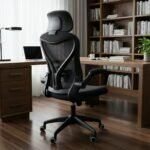 Drogo Marshal Pro Premium Ergonomic Office Chair for Work from Home, Flip-up Armrest