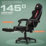 Drogo ComfortMax Ergonomic Gaming Chair with Breathable Fabric, Adjustable Neck - Image 13
